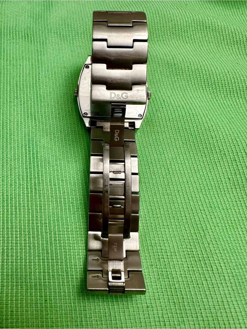 D&G Dual-Time Stainless Steel Watch - Silver